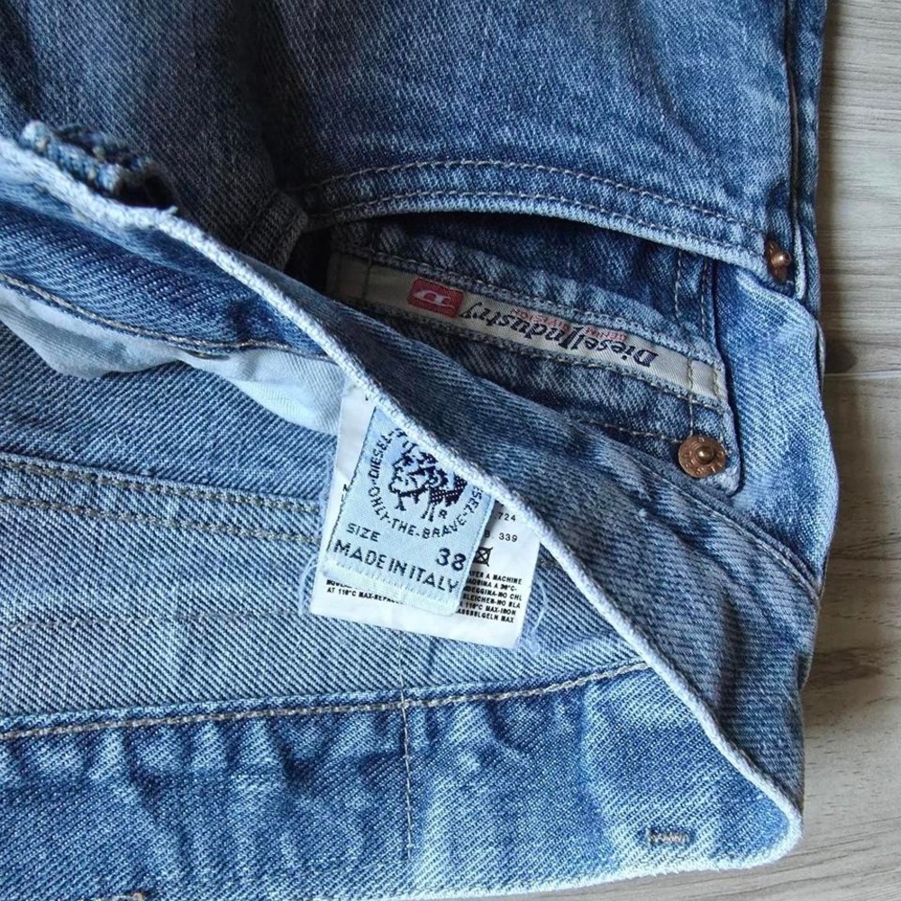 Vintage Y2K Diesel Slim Relax Fit Jeans Made In Italy - Picture 6 of 8